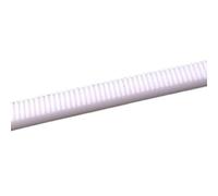 Ingranaggio cilindrico in plastica, Pignone Albero 1 pz 0,5 modulo cremagliera Ingranaggi in Nylon plastica Trasmissione Driver Diverse Dimensioni(10x10x195mm)