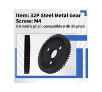 Ingranaggio Cilindrico nel Metallo Temprato 54T 32P 3956perRC 1/10 Slash 4X4 Stampede VXL Rustler E-Revo T-Maxx