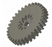 Ingranaggio Compatibile Rexel Optimum AutoFeed+ 45X 50X - Ricambio rinforzato.