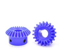 Ingranaggio conico 1:1 2M 20 25 30 denti foro interno 10/12/14/15/16-25 mm 2 modulo ingranaggio 90 gradi 1 pz(20mm (keyway 6mm),25 Teeth)