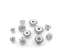 Ingranaggio conico a 90 gradi 15 20 25 30 denti 1M 1 modulo Ingranaggio conico in lega di alluminio Foro per vite M5 Foro per vite M5 Foro 4 5 6 8 10 12 mm 1 pezzo(8mm,20 Teeth (1pcs))