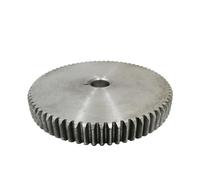 Ingranaggio conico a spirale con denti dell'ingran 1 pz Ingranaggio cilindrico 1M68/69/70/71/72/73/74/75T Foro grezzo 8/10mm Ruota dentata Ingranaggio motore in acciaio al carbonio Altezza totale 10mm