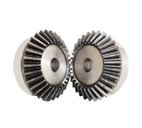 Ingranaggio conico in metallo da 0,5/1/1,5/2 Mod. 15 16 18 20 22 19 21 40 denti, parti di trasmissione meccaniche, 1 pezzo(0.5M30T)