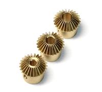 Ingranaggio conico modello 0,4 12 denti, foro 1 mm, trasmissione a 90°, 1 pezzo