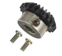 Ingranaggio Conico Piccolo per Progetti Tecnici, Trasmissione Precisa | Metallo e Plastica, Foro Laterale 8mm, Diametro Cilindro 18mm, per Modifiche di Macchinari Piccoli