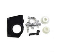 Ingranaggio di copertura della pompa dell'olio a vite senza fine e ugello per motosega 25CC 2500 con set completo di componenti per attività di manutenzione