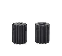 Ingranaggio di trasmissione del motore in acciaio 1 pz 1M Ingranaggio cilindrico 10T/12T/14T Ingranaggio motore in acciaio al carbonio Dimensioni foro 4/5/6/6,35/7mm Accessori trasmissione(1M 10T Bore