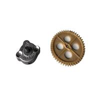 Ingranaggio di trasmissione della pompa 'olio compatibile con AN125 QS150T AN150 HJ125T7 HS125T Unità di lubrificazione del motore dello scooter 125CC(Gear and oil pump)
