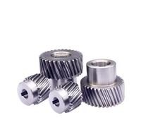 Ingranaggio elicoidale sinistro 30 denti 1,5 M 19°31′42″ 30T 1,5 modulo cremagliera foro 16 19 20 22 24 25 mm 45# acciaio 1 pz(30T-Bore 22(K6)-H55)