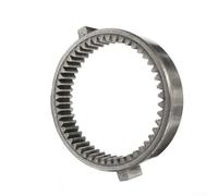 Ingranaggio epiciclico in metallo per anello diametro esterno 43 mm 50 denti parte di ricambio in lega compatibile con trapano elettrico al litio brushless a doppia velocità, argento