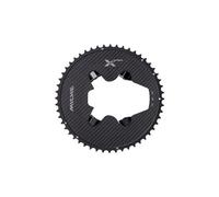 Ingranaggio esterno miche x2 rd 81 power meter per guarniture shimano ultegra r8100 nero