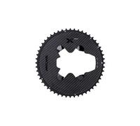 Ingranaggio esterno miche x2 rd r92 powermeter per guarniture shimano dura ace r9200 nero