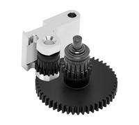 Ingranaggio estrusore migliorato in acciaio temprato per Flashforge Adventurer 5M, design dell'albero integrato, nano-rivestimento di ingranaggi POM, ricambio per AD5M/5M Pro