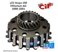 Ingranaggio Frizione z22 Vespa 150 Millenium dal 1998-2001