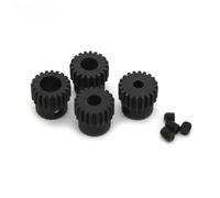 Ingranaggio in acciaio da 3 mm/4 mm/5 mm/6 mm, 0,5 m, 20 denti, ingranaggi in lega di metallo, mandrino principale per trasmissione modello (3 mm)
