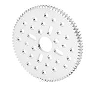 Ingranaggio in alluminio da 14 mm, ingranaggio cilindrico in alluminio resistente e durevole Modulo da 0,8 Foro centrale da 14 mm / 0,6 pollici per ingranaggio MOD 0.8