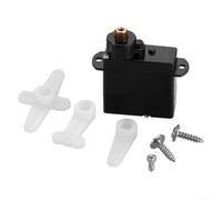 Ingranaggio in metallo, mini motore IP67, impermeabile, ingranaggi in | IP67 impermeabile, ingranaggi in metallo, 5,8 g, ultraleggero, funzionamento 4,8-6,0 V, per controllo PWM