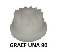 Ingranaggio in Nylon Compatibile Motore Affettatrice Graef UNA 90 UNA90EU