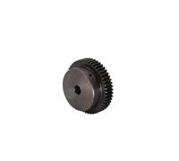 Ingranaggio industriale, ingranaggio cilindrico a pignone, ingranaggio a pignone 1M-54T/55T, acciaio al carbonio, tempra ad alta frequenza dei denti, foro ruota dentata 8/10/12 mm(8 mm-54 Teeth)