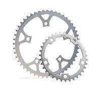 Ingranaggio Miche Young 9V Argento 41 Denti BCD 116 per Pedivelle Miche