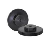 Ingranaggio Motore 1M 80-110T SC45 Foro In Acciaio 8/10/12 Mm | Modulo 1M, da 80 a 110 denti, acciaio al carbonio SC45, foro 8/10/12 mm for azionamenti motore.(10 mm,1M120T)