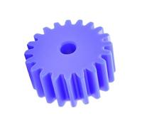 Ingranaggio motore in plastica, 1 pz ingranaggio cilindrico in 2 moduli foro di processo da 10 mm in nylon blu 32T 34T 36T 40T 44T 50T 56 denti pignone mandrino piatto(45 teeth)