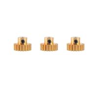 Ingranaggio Motore Pignone In Ottone Albero 3 Pezzi 3,175 mm 32DP 48DP 64DP M0.8 per Auto RC 1/10 1/8 3650 3660,19t