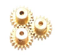 Ingranaggio Motore Pignone In Ottone Albero 3 Pezzi 3,175 mm 32DP 48DP 64DP M0.8 per Auto RC 1/10 1/8 3650 3660,19t