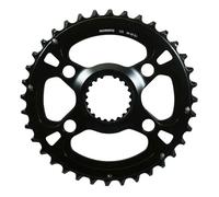 Ingranaggio per bicicletta a doppio disco Shimano MTB XT M8100 12V. Noir