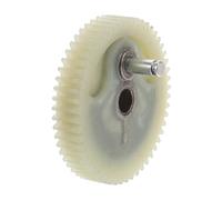 Ingranaggio per Pompa Aria Beige 19 Cilindri in Plastica | Gruppo Meccanico per Compressori e Gonfiatori, Anello di Tenuta e Astina, per Manutenzione Tecnica