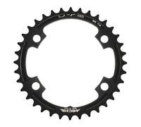 Ingranaggio per strada a 4 razze interno Miche Shimano Ultegra 6800 105 5800 11V. Nero