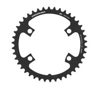 Ingranaggio per strada a 4 razze interno Stronglight Shimano Dura-Ace 9100 Ct2 Noir