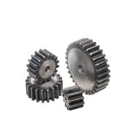 Ingranaggio piatto 4M 10T~21T Ingranaggio cilindrico esterno Ingranaggio di trasmissione in metallo 45# S45C 1045 C45 Acciaio 1 pz(4M 19Teeth 1Pcs)