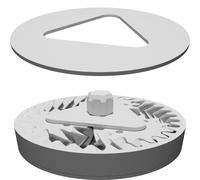 Ingranaggio Planetario Evoloid 33:1 Alto Rapporto Componente Meccanico 3D