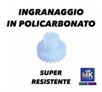 INGRANAGGIO POLICARBONATO PER STUFA A PELLET MOTORIDUTTORE KENTA K9117156 5 rpm
