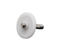 Ingranaggio POM idler, compatibile con VORON, PRUSA I3 Mini | Ingranaggio per estrusore BGM con albero Btech per sostituzione trasmissione estrusione(White,4pcs)