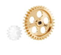 Ingranaggio principale di trasmissione in ottone con pignone motore(Overdriver Gears)