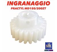 INGRANAGGIO RINFORZATO IN NYLON MOLA DA BANCO SMERIGLIATRICE PRACTYL MD150/200ZT