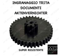 INGRANAGGIO RINFORZATO PER TRITA CARTE DOCUMENTI AKTENVERNICHTER TRITACARTE