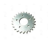 INGRANAGGIO RUOTA DENTATA CORONA IN FERRO DA 24 D CON FORO CENTRALE DA 40 mm