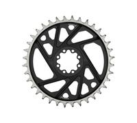 Sram T-type Eagle Xx Dm Offset 3 Mm Chainring Argento 34t Black