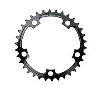 Ingranaggio triplo da strada all'interno di specialità t.a. 5bra zelito 7075 shimano 9-10v. Noir