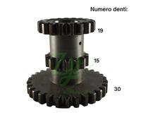 INGRANAGGIO TRIPLO MOTOCOLTIVATORE GOLDONI 719 DENTI 30 15 19