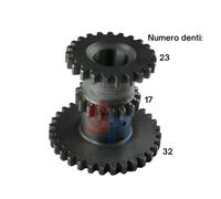 INGRANAGGIO TRIPLO MOTOCOLTIVATORE SUPER SPECIAL 140 GOLDONI DENTI 32 17 23