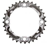 Ingranaggio triplo MTB origine Shimano 4BRA DEORE M532 9V. Argenté