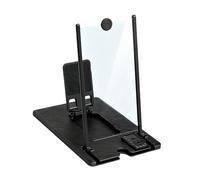 Ingrandimento dello schermo per cellulare,Supporto pieghevole per smartphone con telecomando senza fili,Schermo di Magnificazione 3D HD per telefono - per la visione di film TV Videogiochi in viaggio