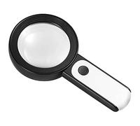 Ingrandimento extra large 18 a led portatile forte vetro d'ingrandimento con luce a LED, miglior ingrandimento illuminato per le dimensioni del jumbo per la lettura di hobbys artigianato lavoro