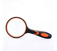 Ingrandimento ingrandimento ingrandimento - loupe Portatile Portatile Che Raccoglie Gli Studenti per Leggere Kim Young Children Light con Luce a LED Interessante (Nero 75 mm di Diametro)