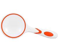 Ingrandimento ingrandimento ingrandimento - loupe Portatile Portatile Che Raccoglie Gli Studenti per Leggere Kim Young Children Licentom con Luce a LED Interessante (Rosso 75 mm di Diametro)