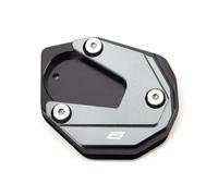 Ingrandisci il treppiede Piastra Allargata Per Supporto Laterale Del Piede Del Telaio Per Moto Per K&awasaki Per Ninja ZX6R ZX10R ZX-6R ZX-10R Zx6r Zx10r 2017-2025(Titanium)